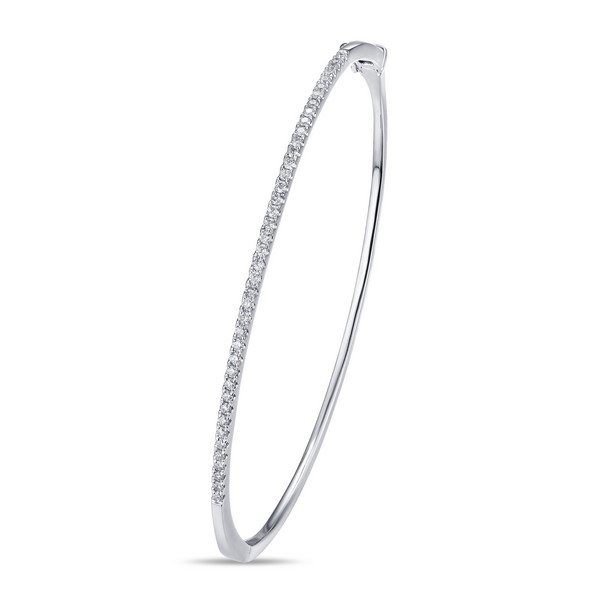 Diamond White Bangle