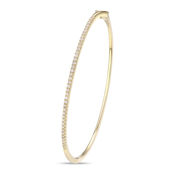 Diamond Yellow Bangle