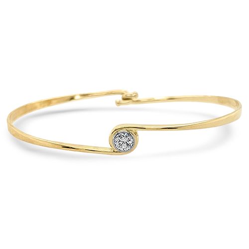 Diamond Bangle Bracelet