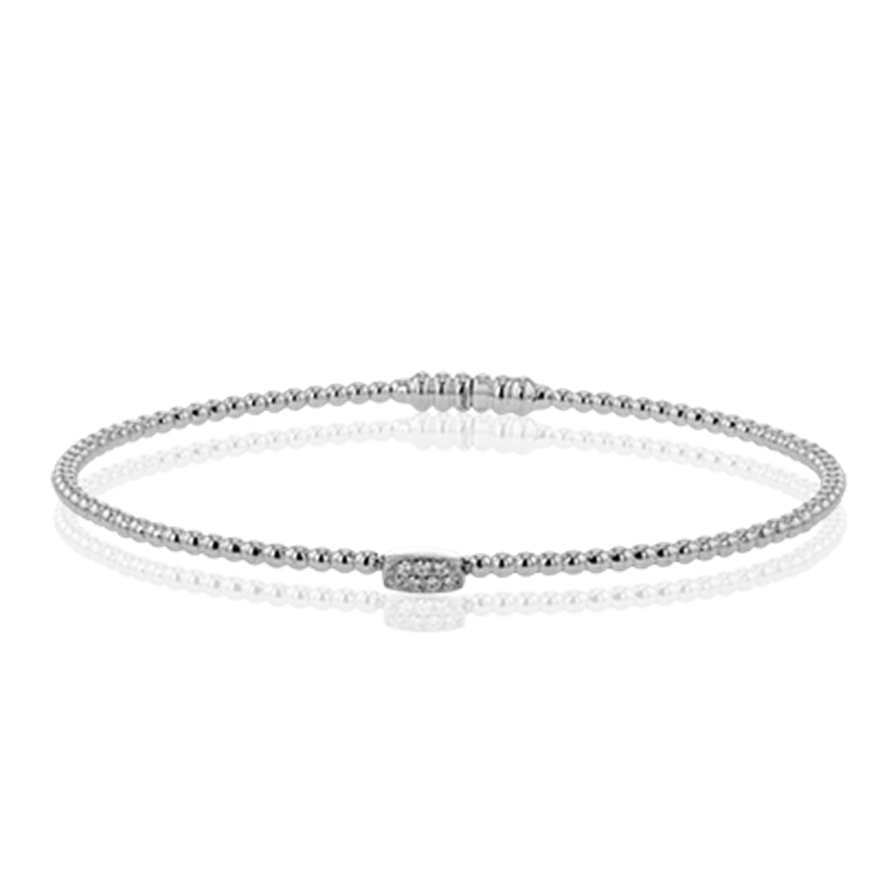 Diamond Beaded Bangle