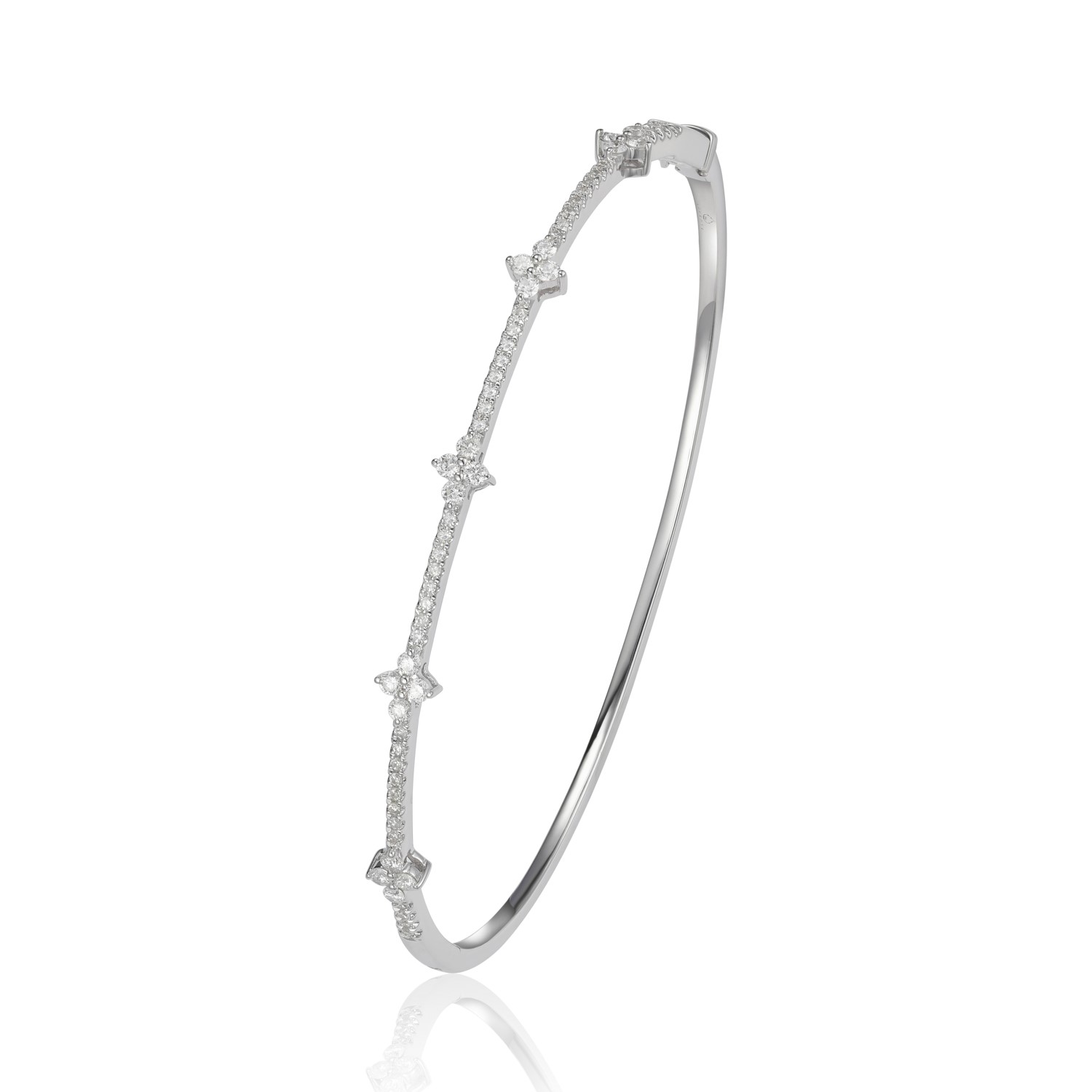 Diamond Bangle Bracelet