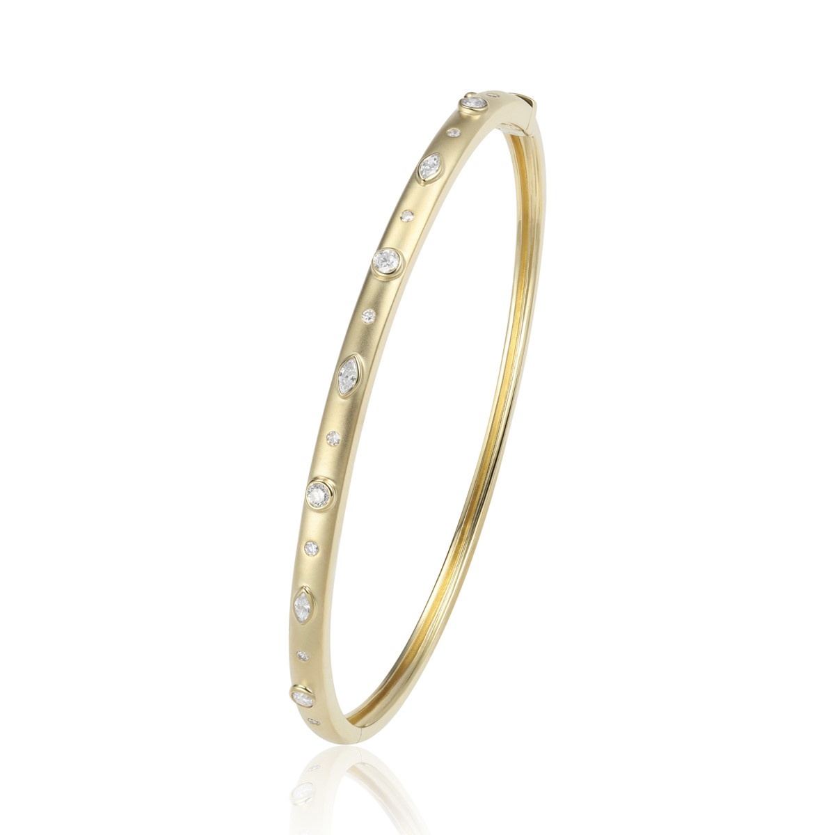 Diamond Bangle Bracelet