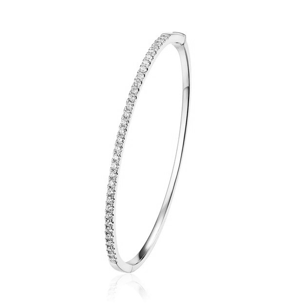 Diamond One Tier Bangle