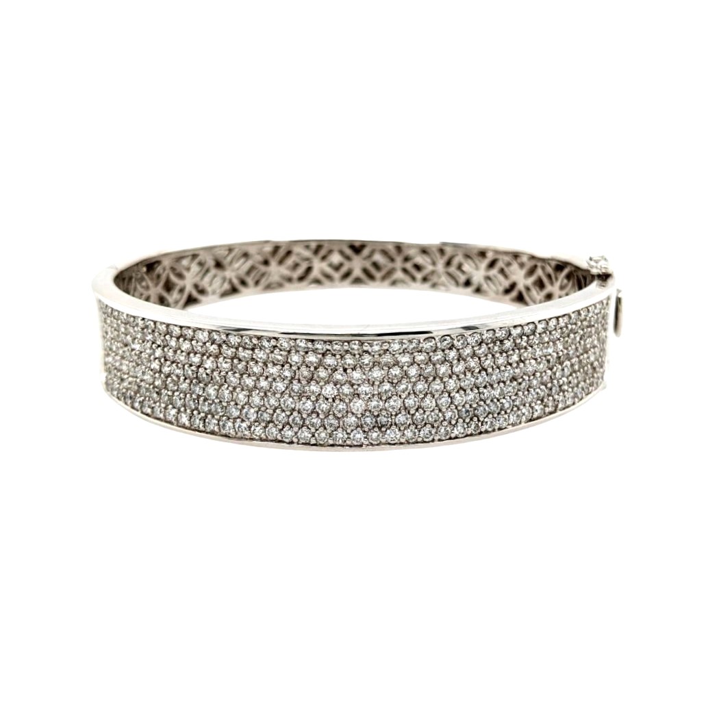 Diamond Bangle Bracelet