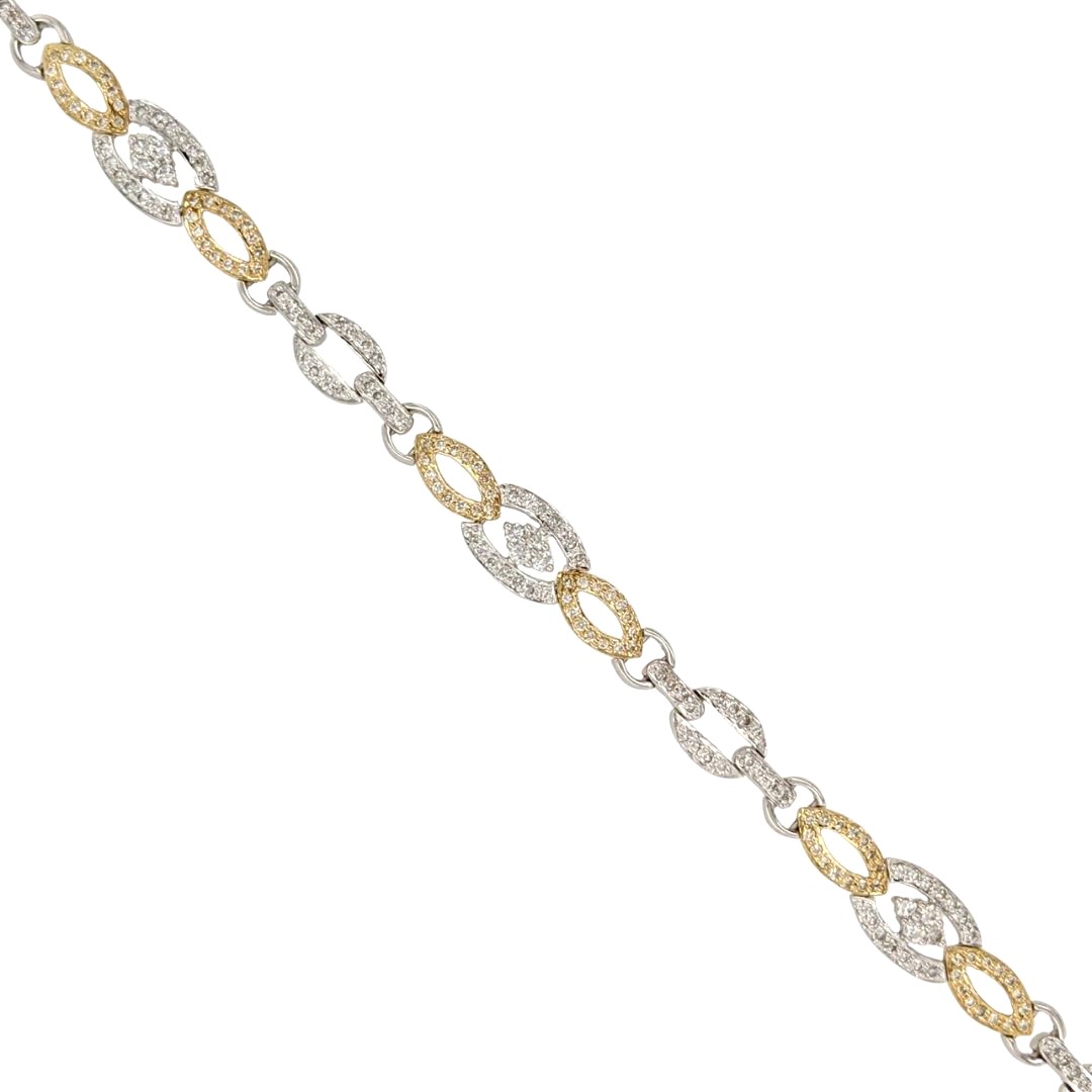 Fancy Diamond Bracelet