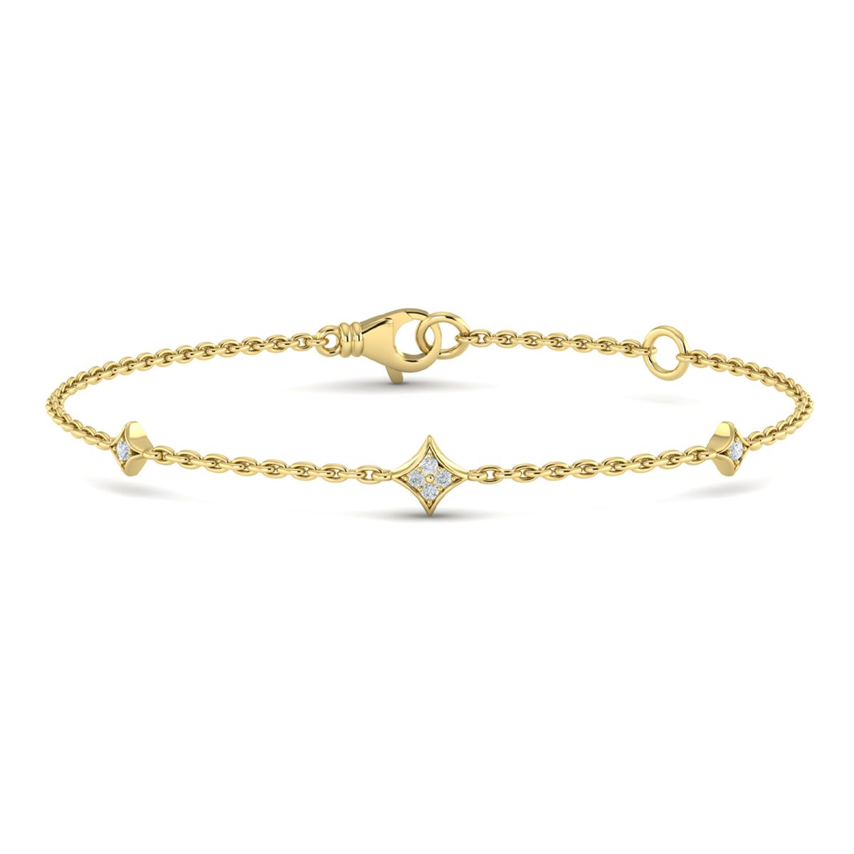 Diamond Multi Star Bracelet