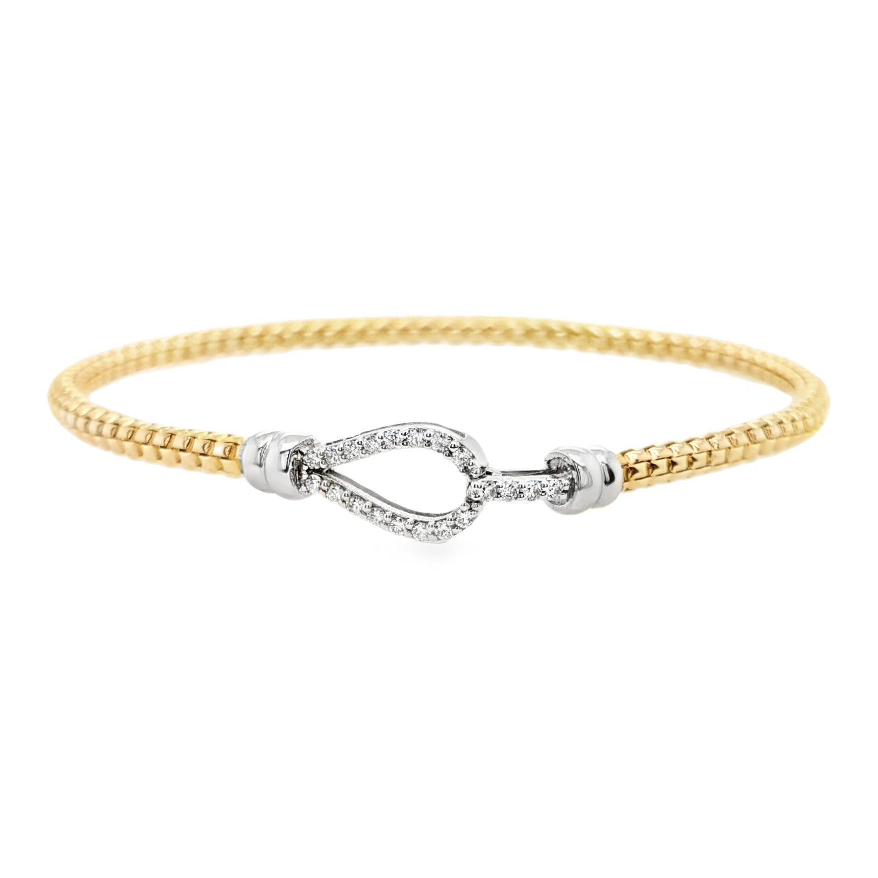 Diamond Interlocking Bracelet