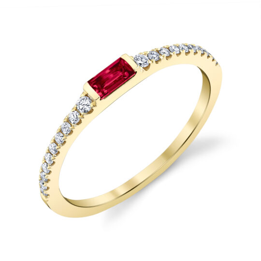 Ruby and Diamond Ring