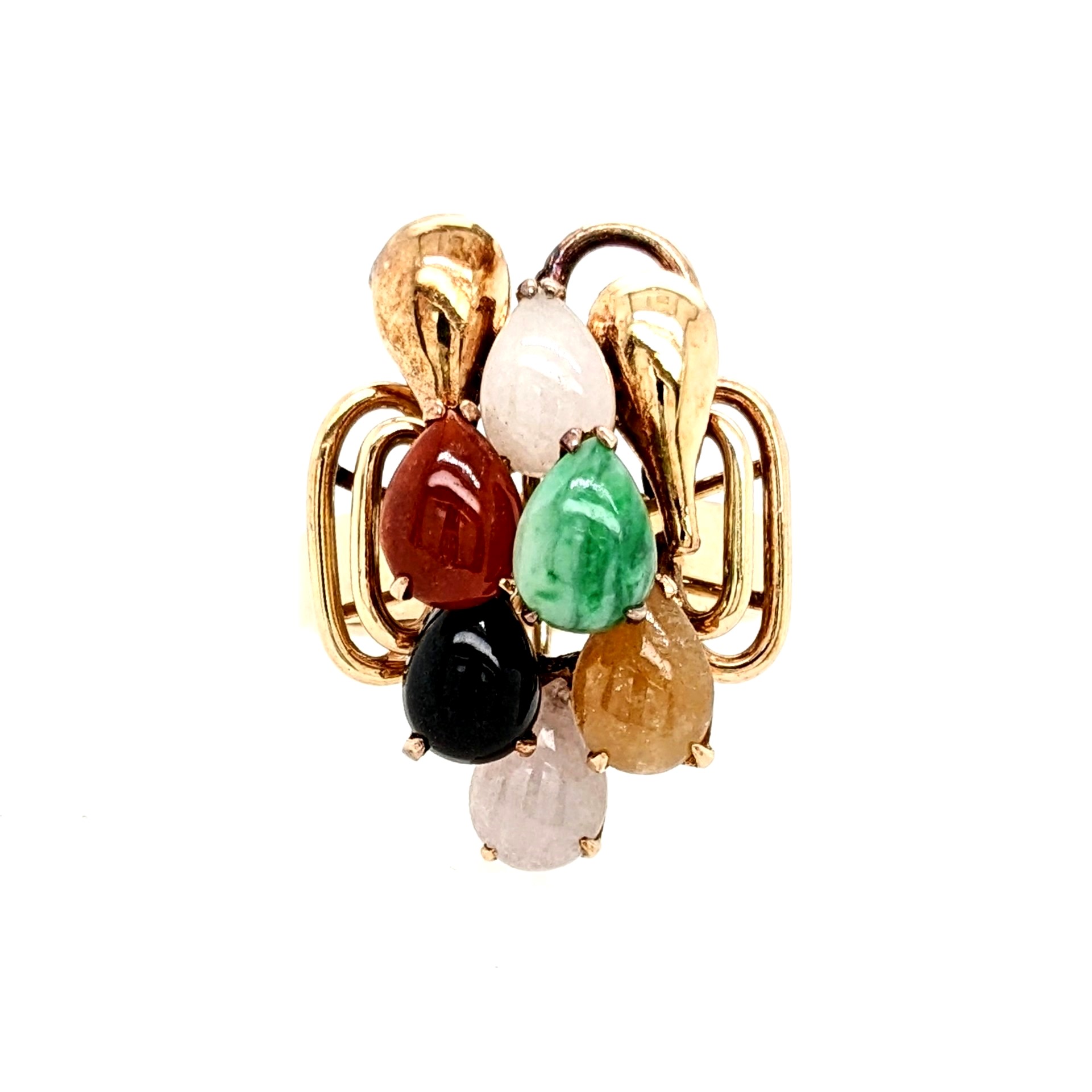 Multi-Jade Ring