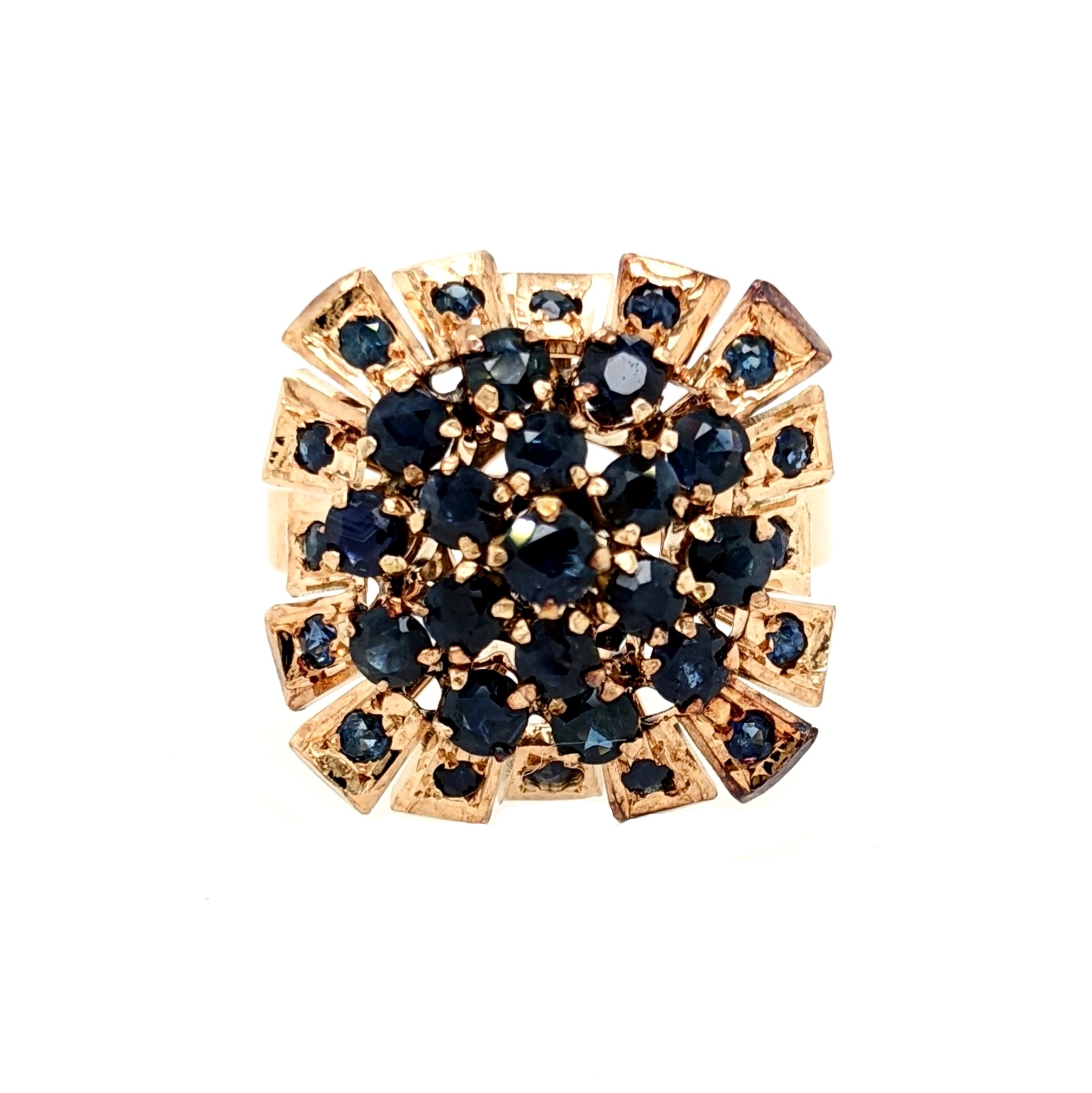 Sapphire Tiered Ring