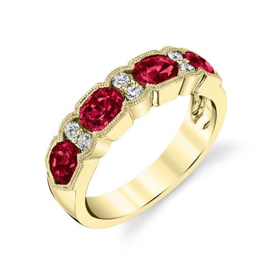 Ruby and Diamond Band