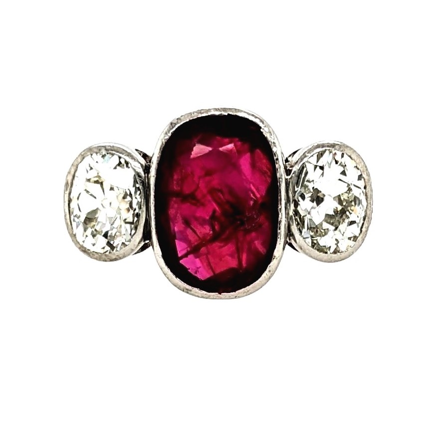Ruby and Diamond Ring