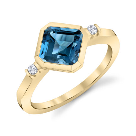 London Blue Topaz Ring