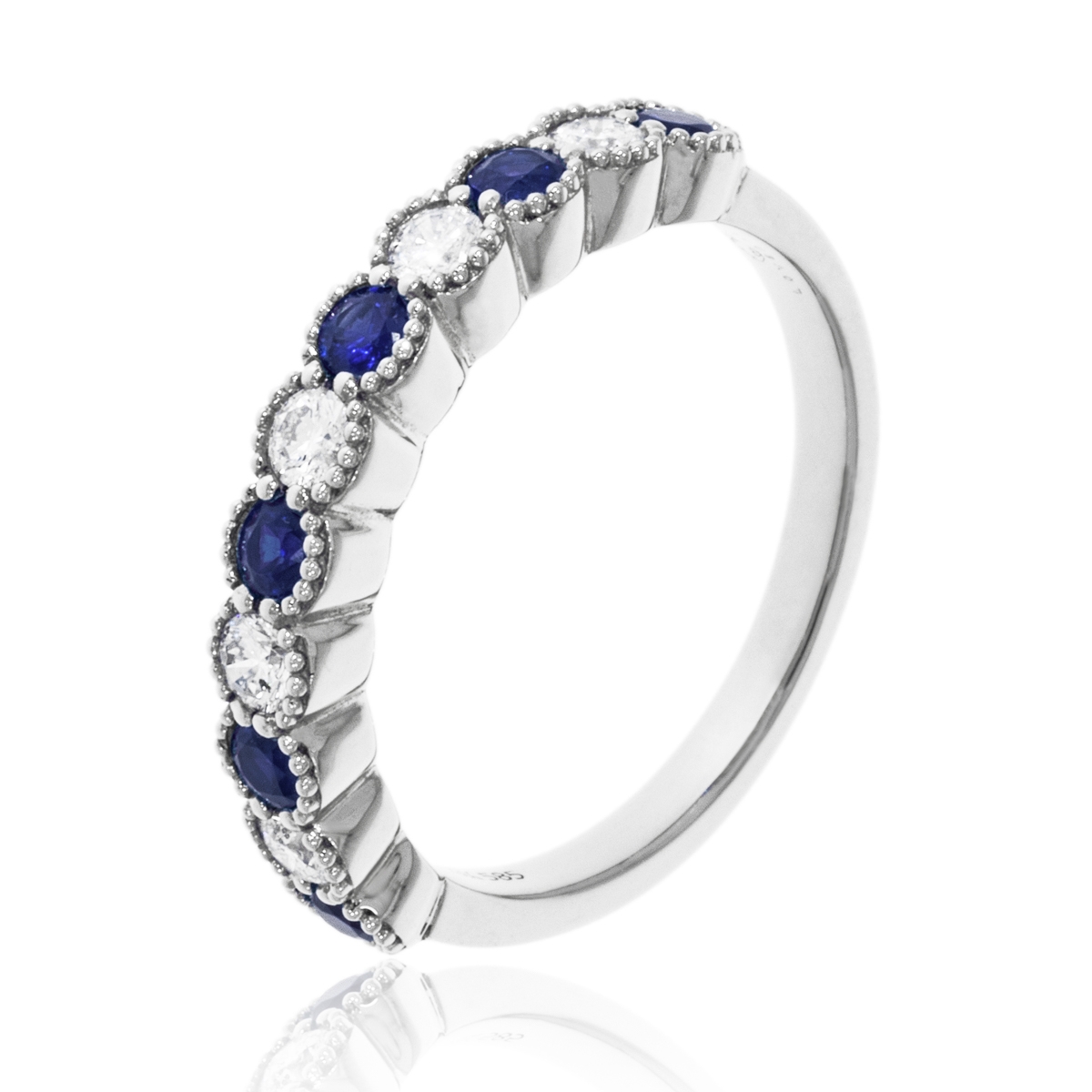 Sapphire and Diamond Ring