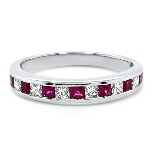 Ruby and Diamond Band