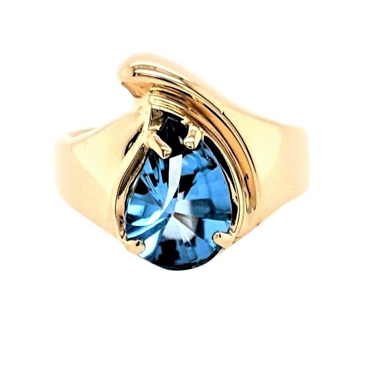 Blue Topaz Ring