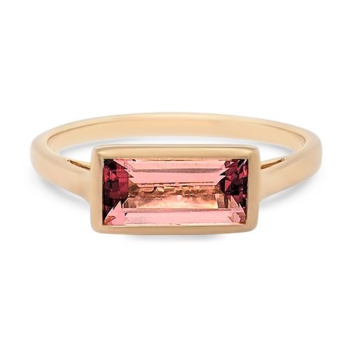 Pink Tourmaline Ring