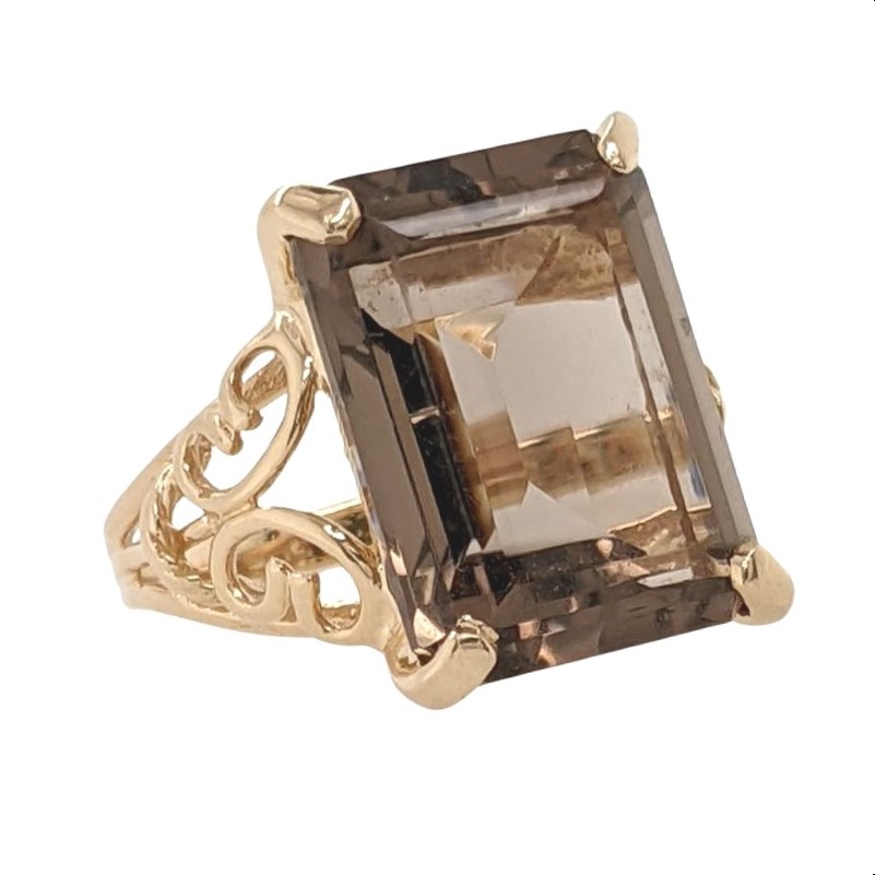 Smoky Quartz Ring