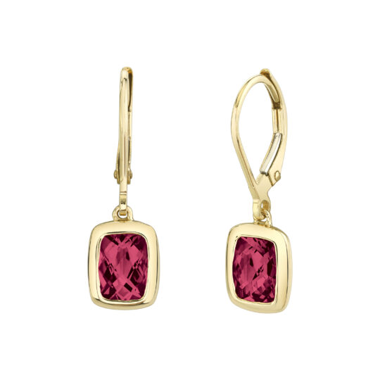 Rhodolite Garnet Earrings