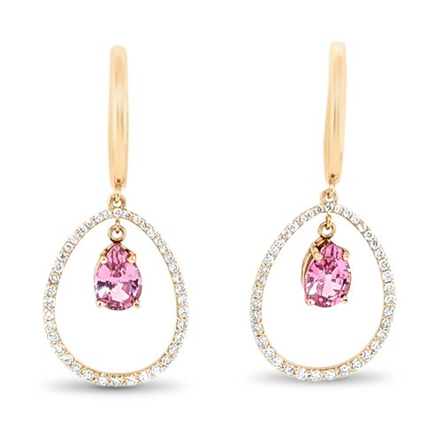 Malaya Garnet Earrings