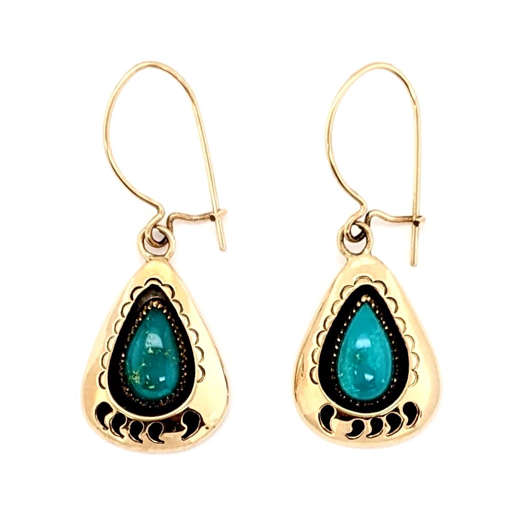 Turquoise Drop Earrings