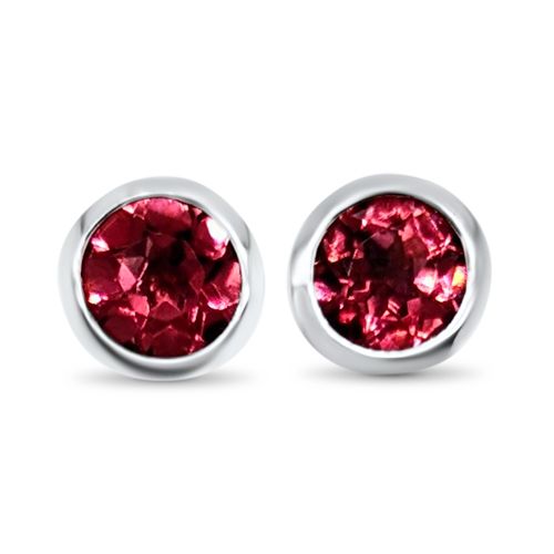 Pink Tourmaline Earrings