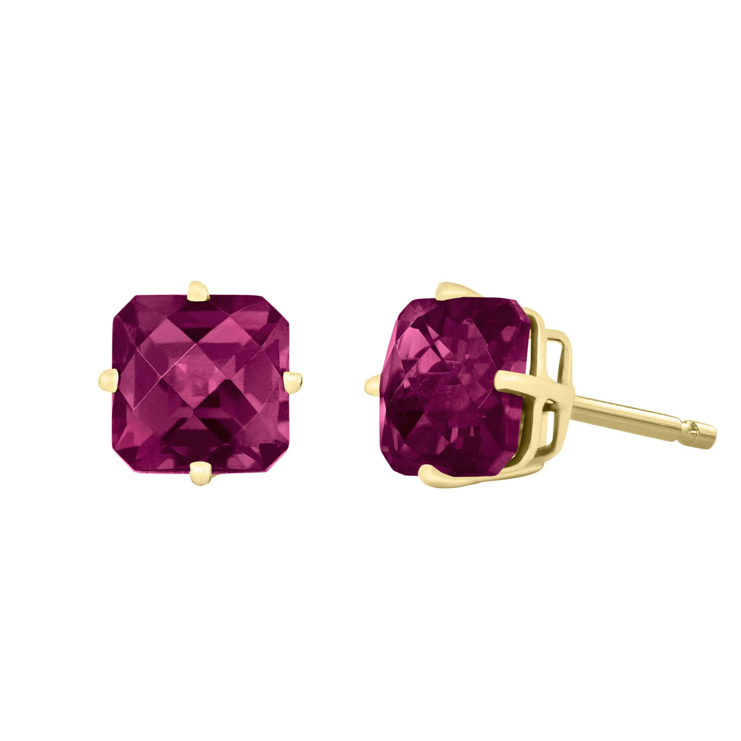 Rhodolite Garnet Earrings