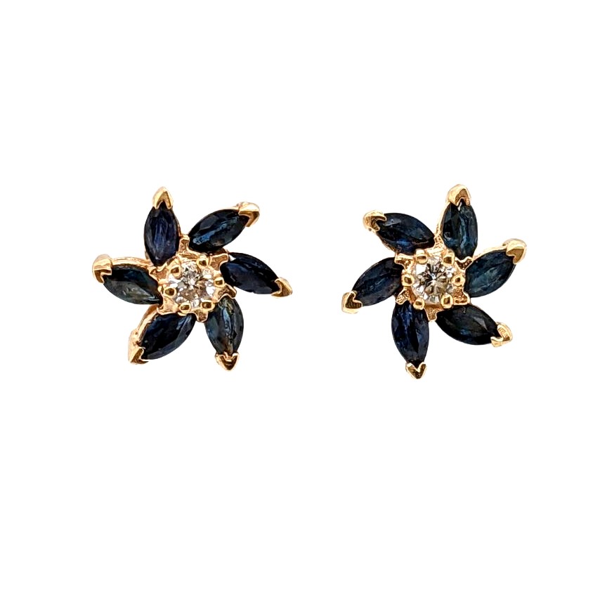 Sapphire Stud Earrings