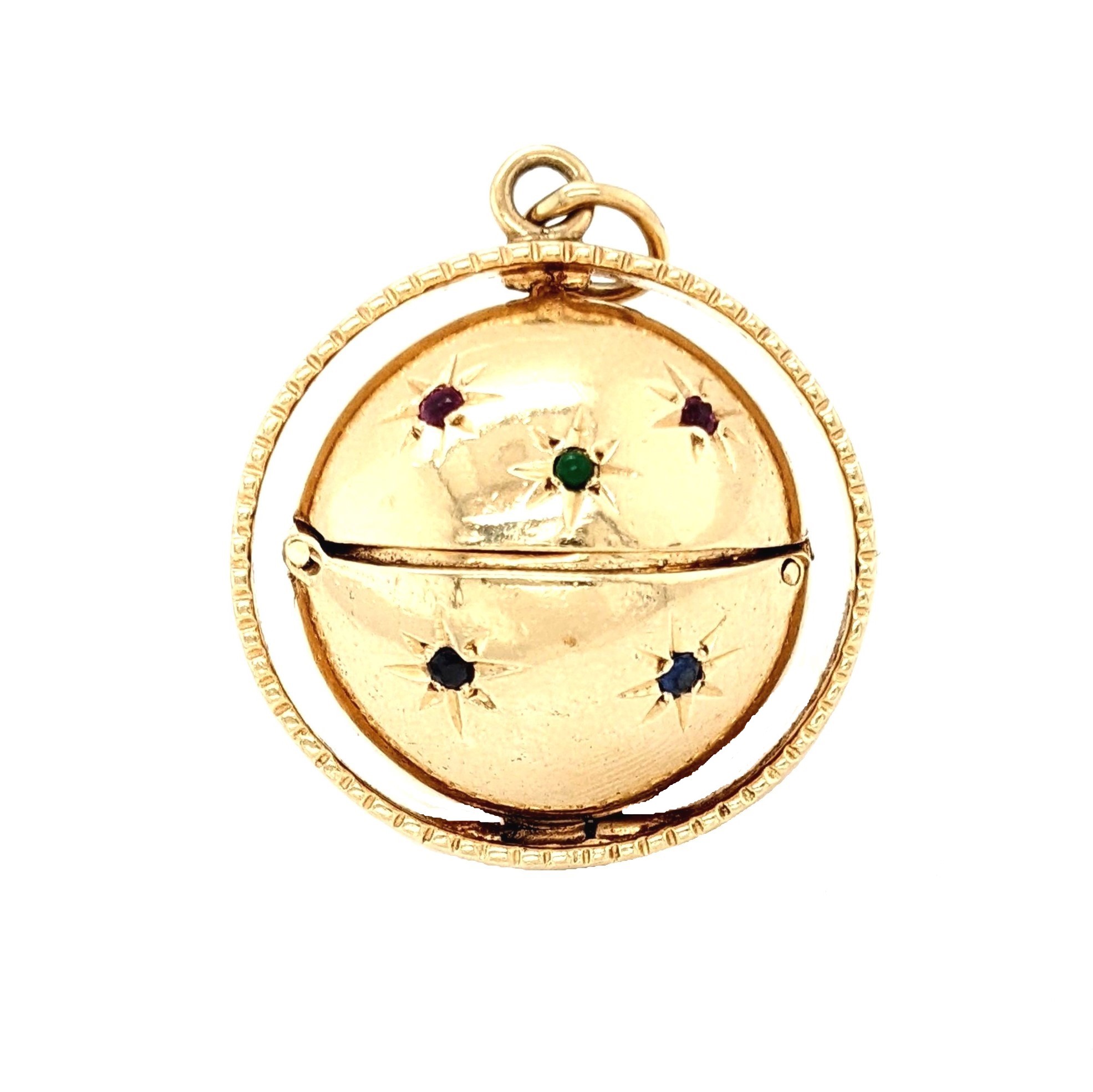 Globe Locket Pendant