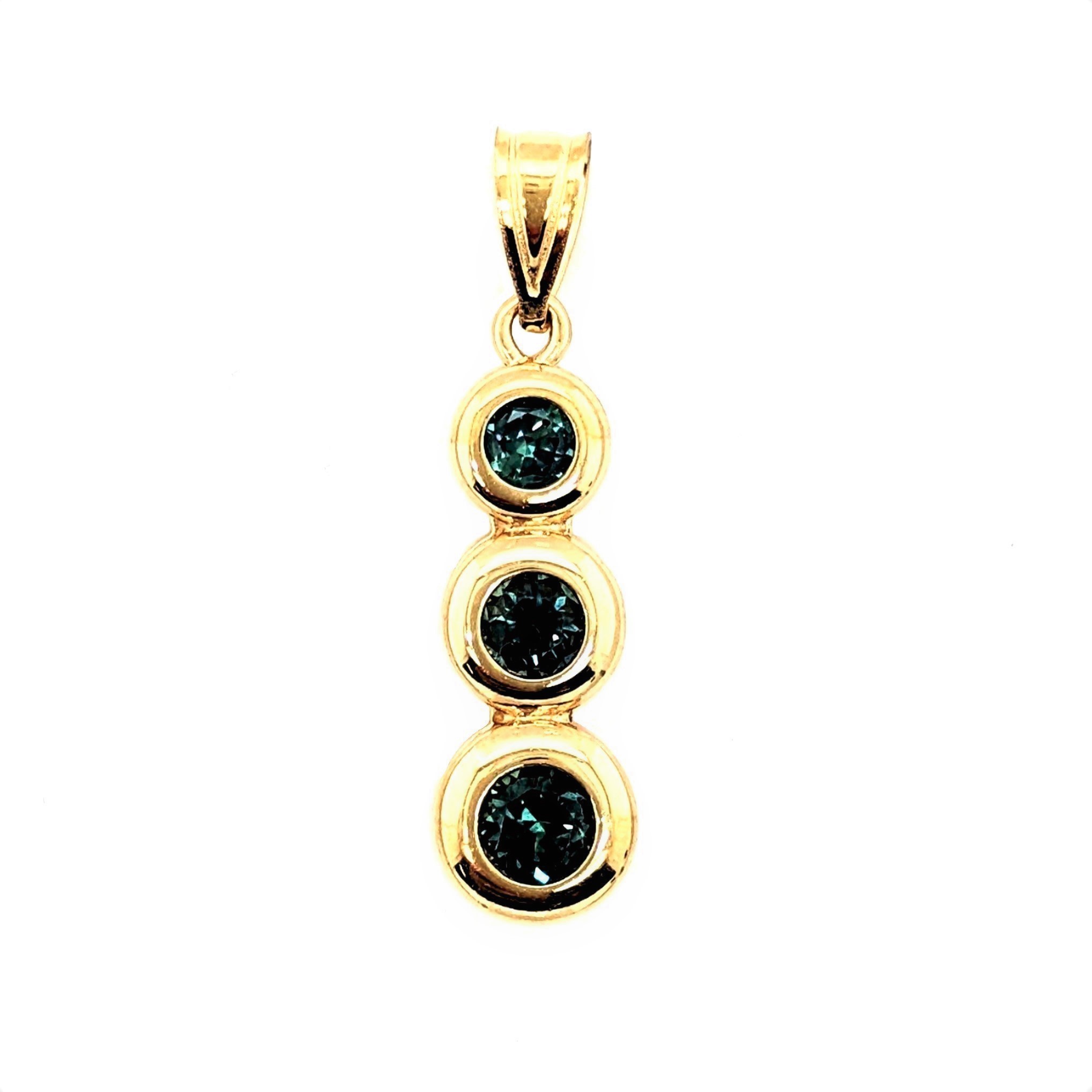 Blue Sapphire Pendant