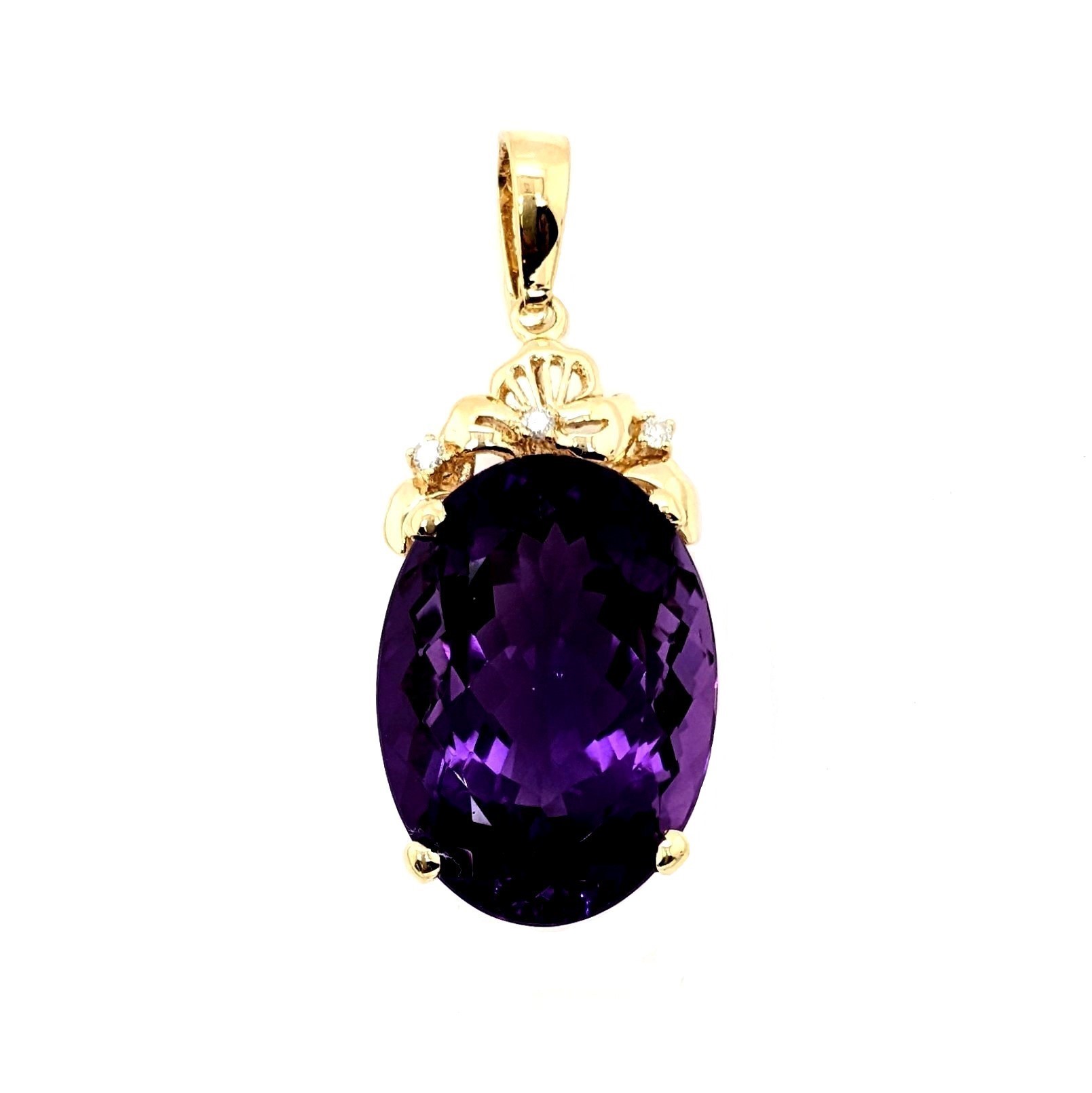 Amethyst Enhancer Pendant