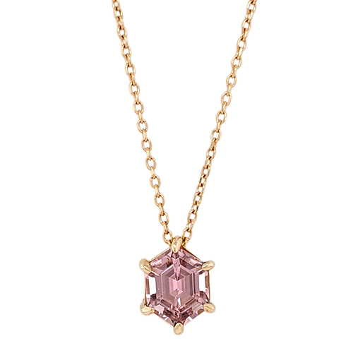 Pink Tourmaline Necklace