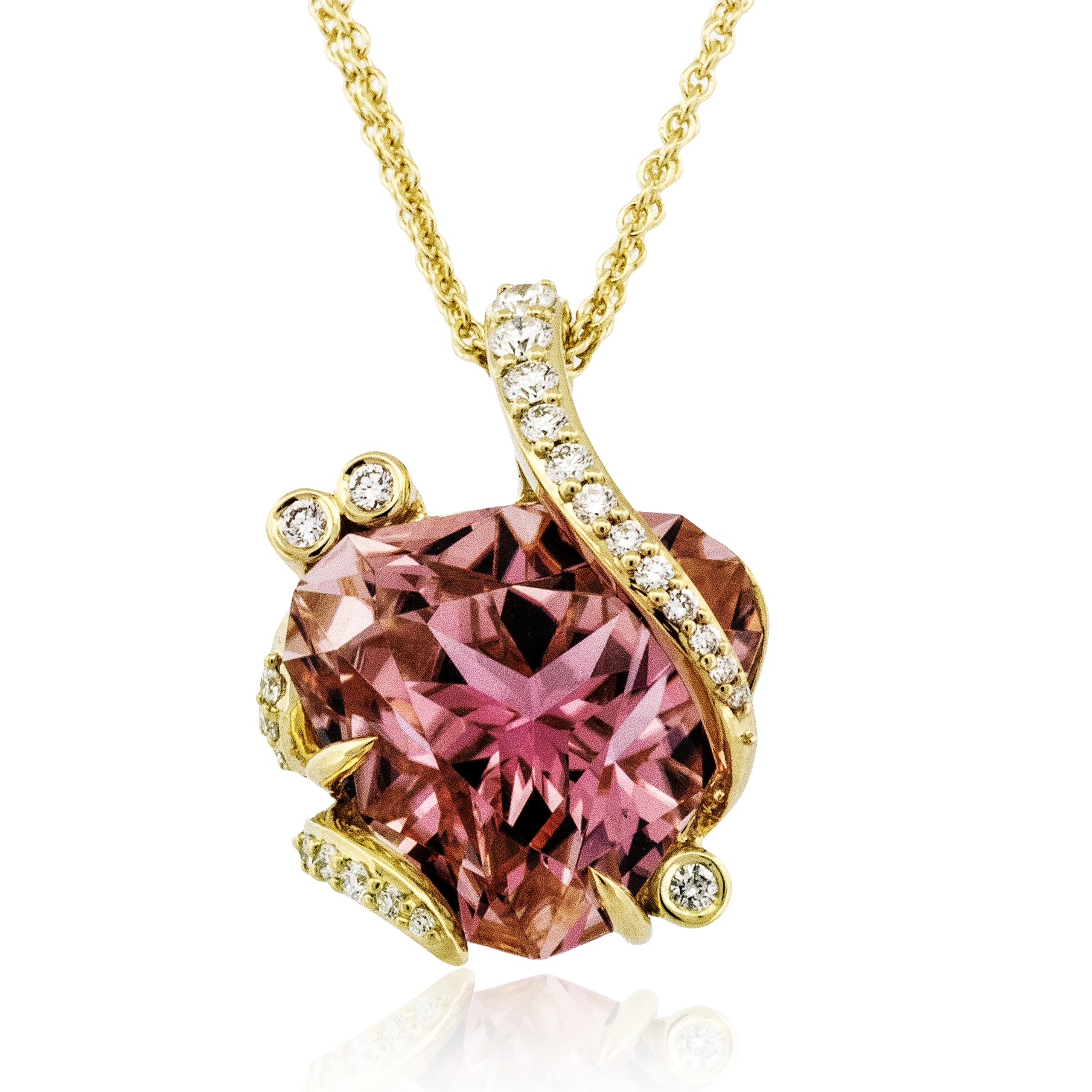 Bicolor Tourmaline Necklace