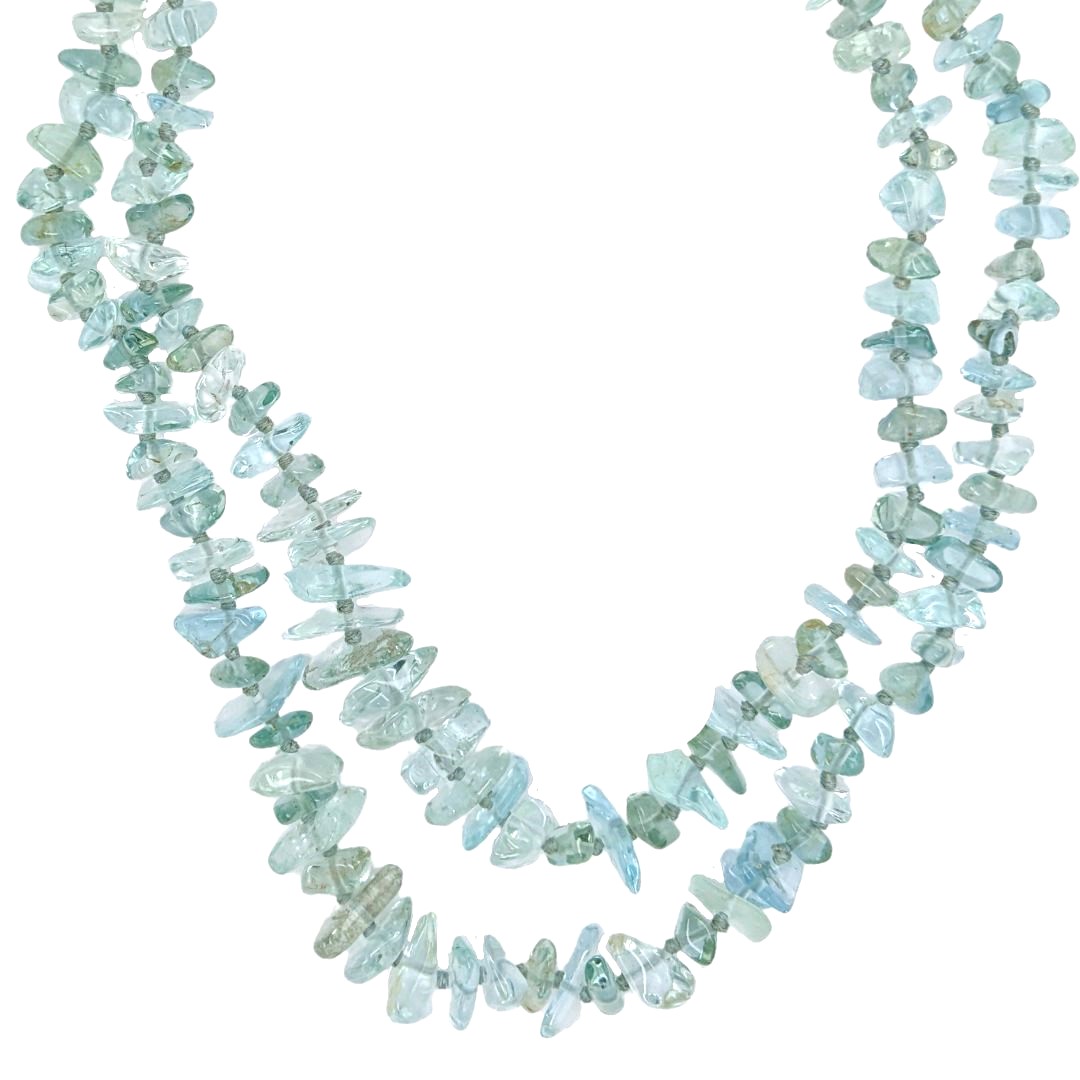 Gumps Aquamarine Necklace