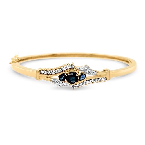 Sapphire and Diamond Bracelet