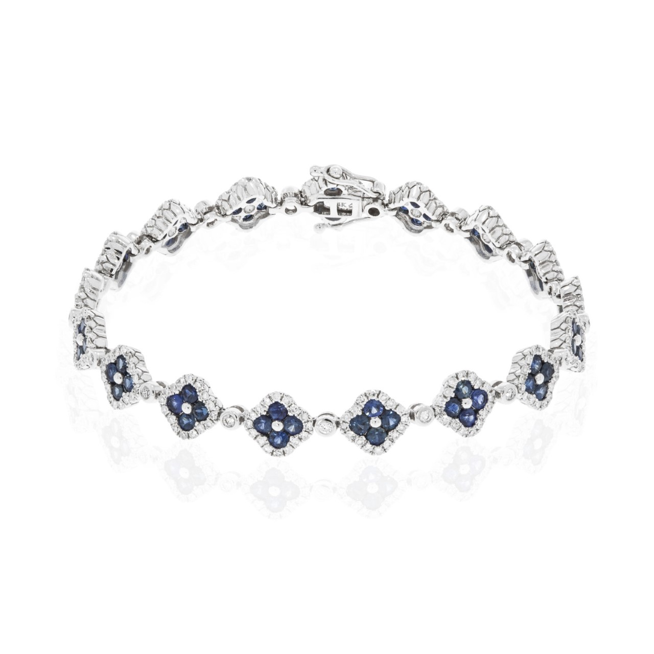 Sapphire and Diamond Bracelet