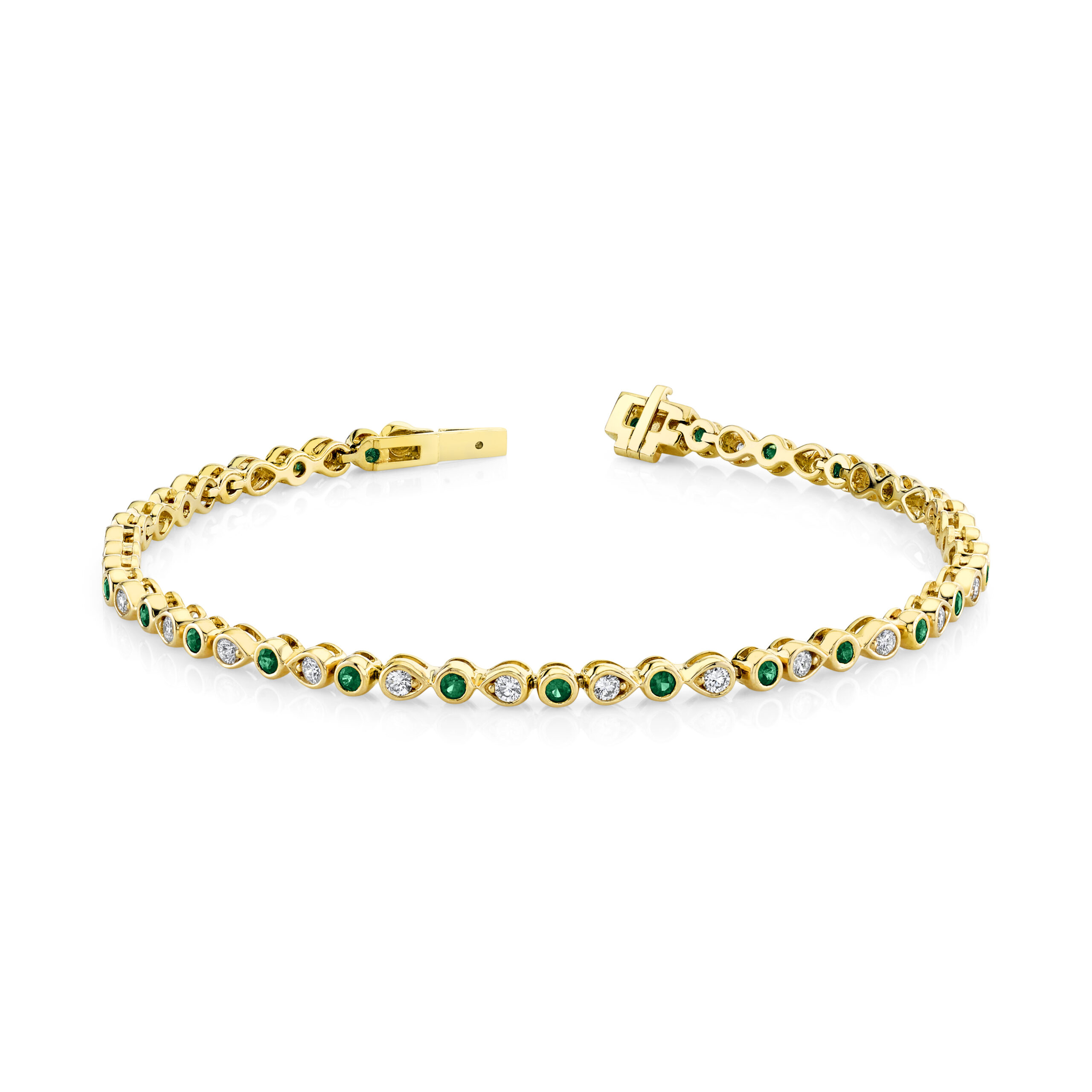 Emerald and Diamond Bracelet