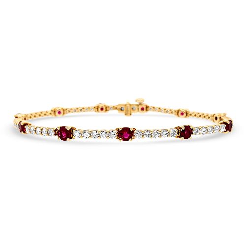 Ruby and Diamond Bracelet