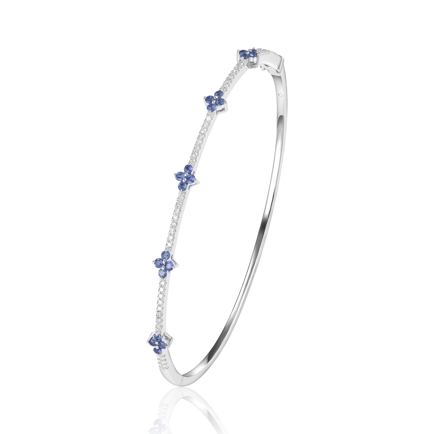 Choose Blue Diamond Bracelets Personalized | GLAMIRA.com.bz