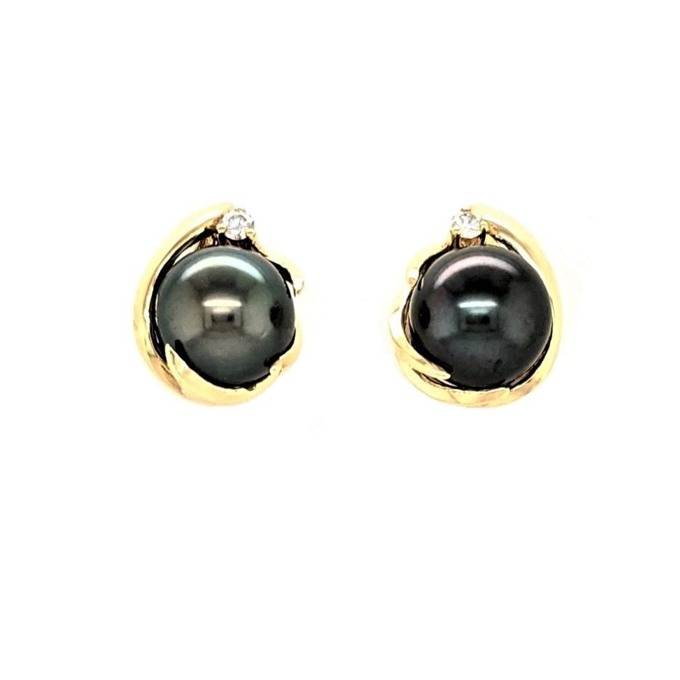 Tahitian Pearl Earrings