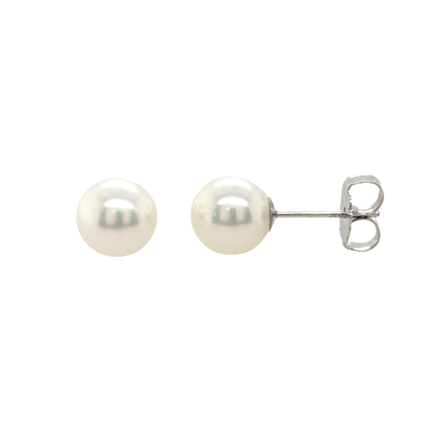 Pearl Stud Earrings