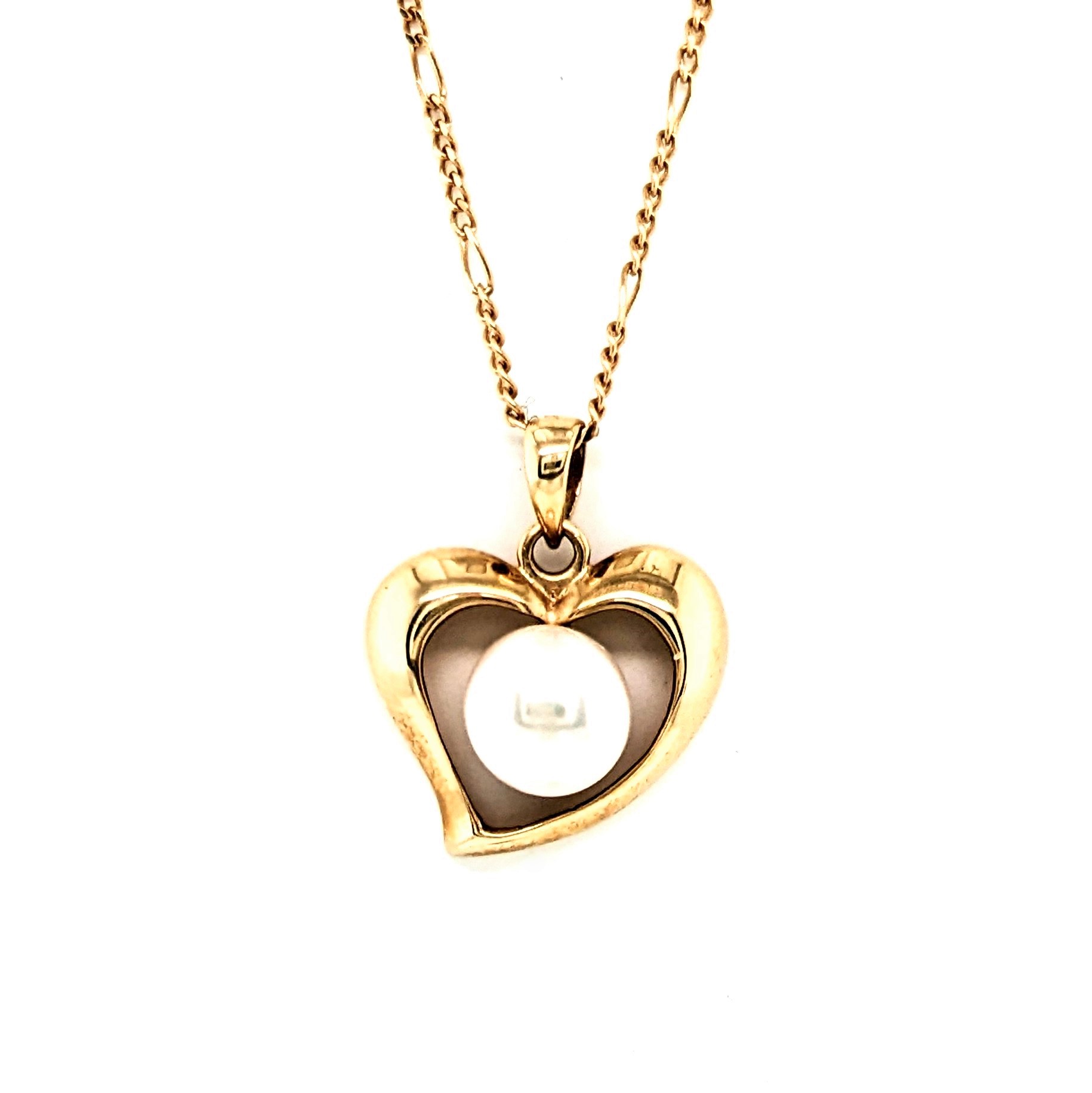 Pearl Heart Necklace