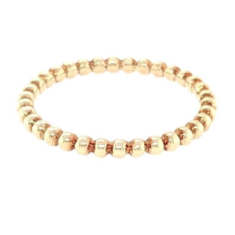 Gold Beaded Band