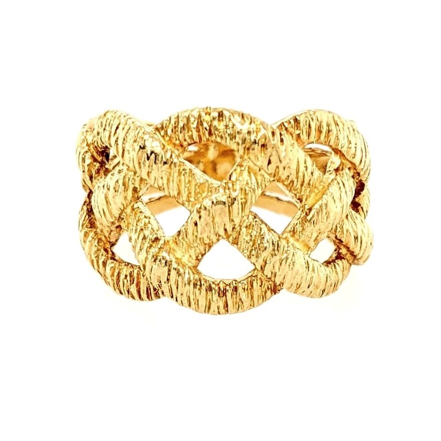 Gold Woven Ring