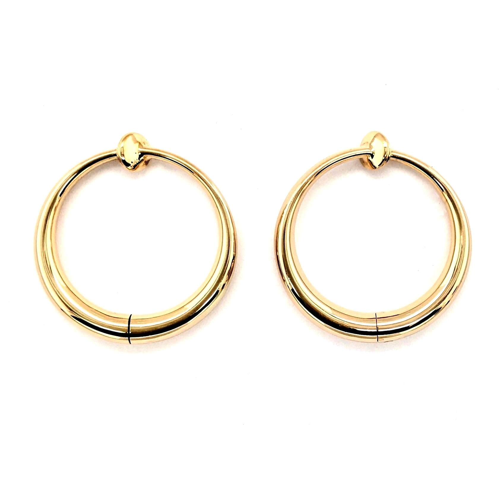 Gold Clip On Earrings