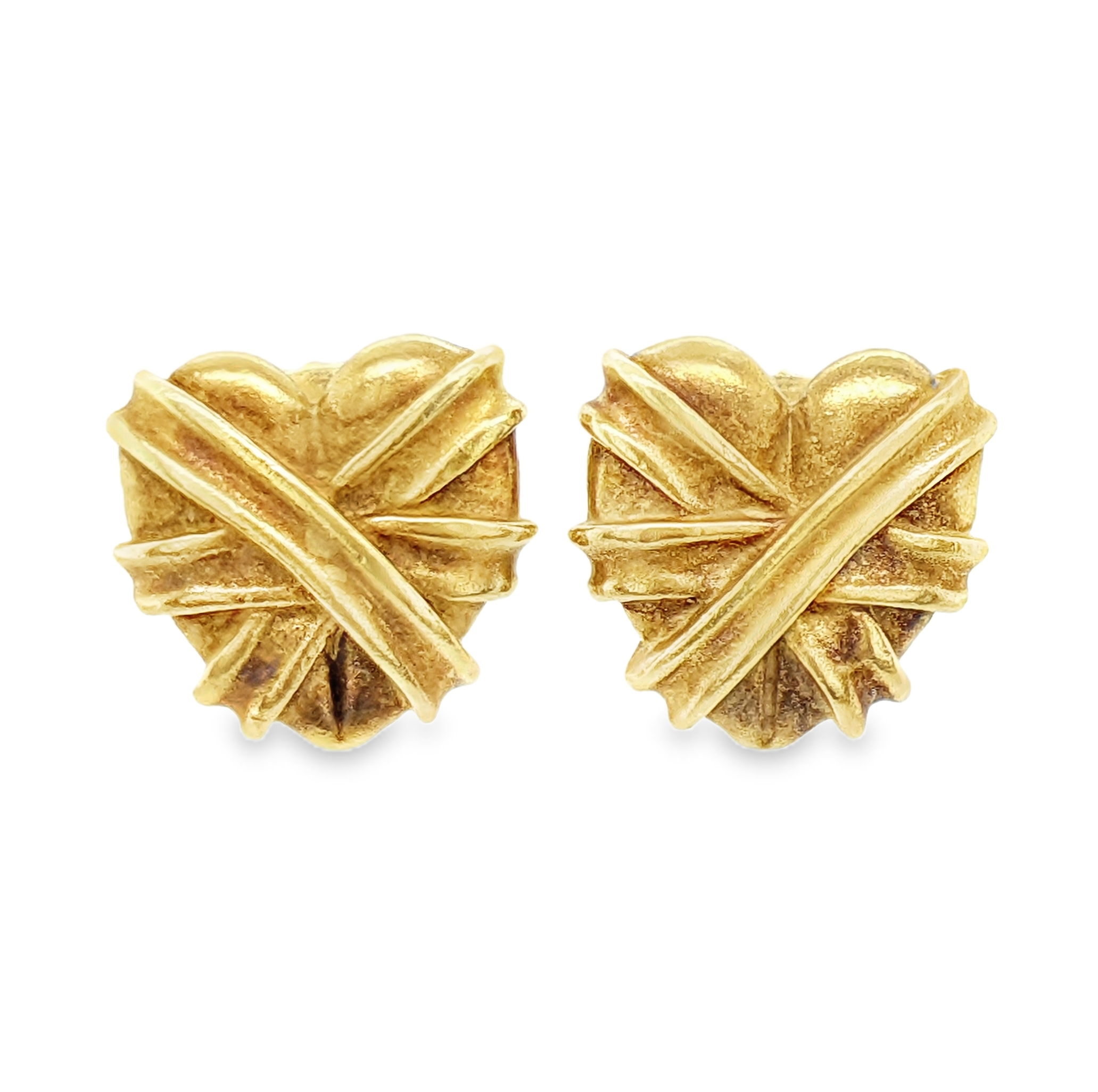 Wrapped Heart Earrings