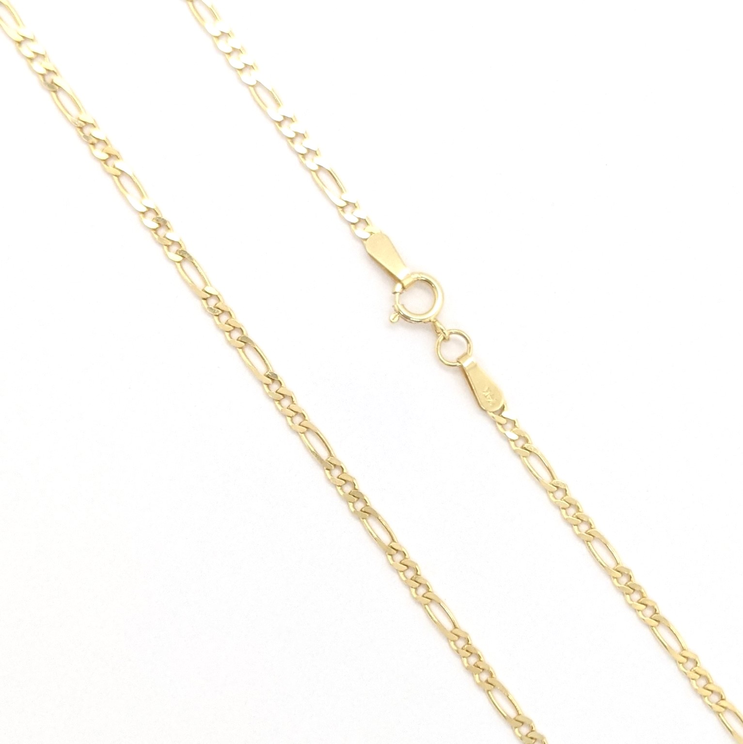 Diamond Cut Figaro Chain
