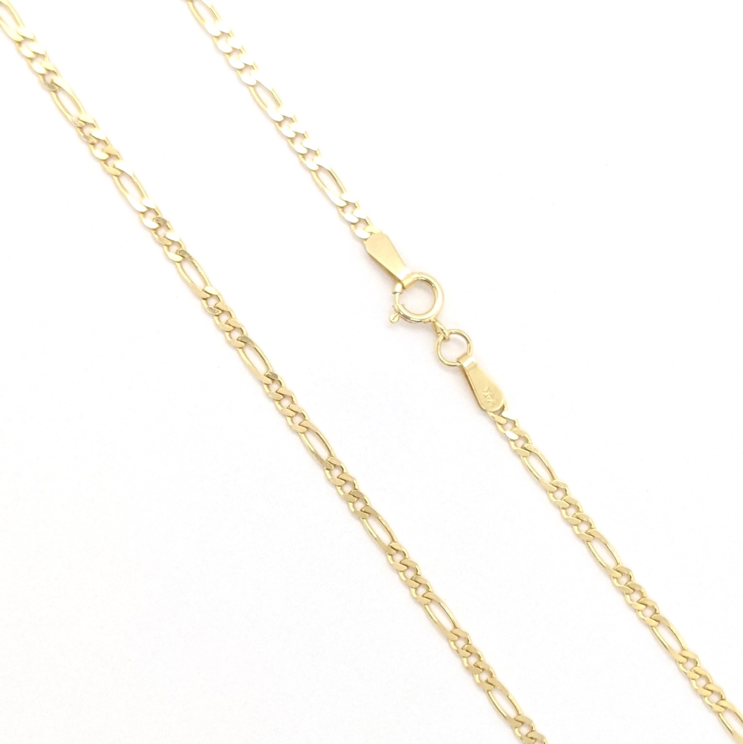 Diamond Cut Figaro Chain