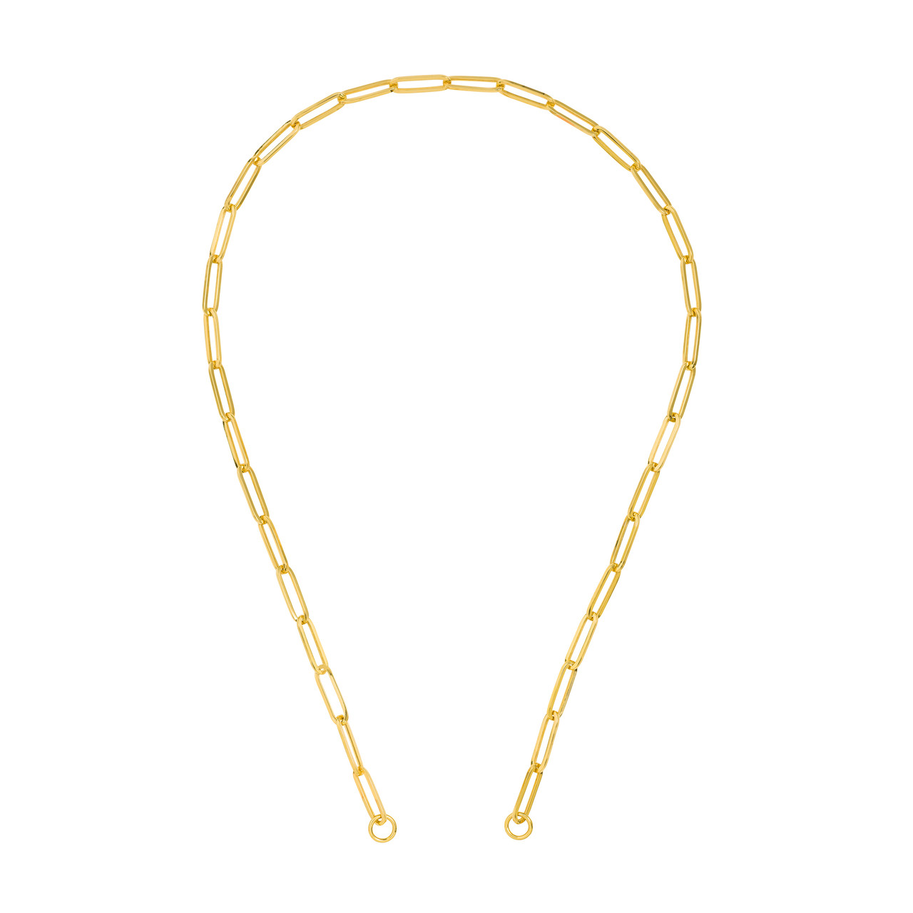 5mm Paperclip Split Chain