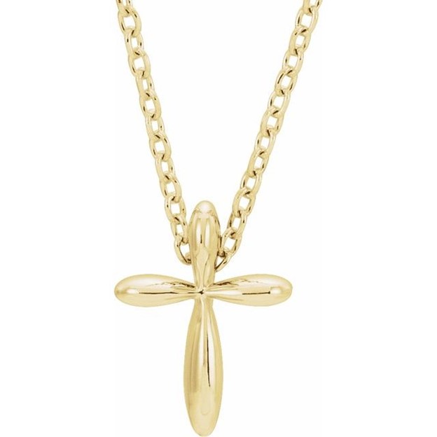 Gold Cross Necklace